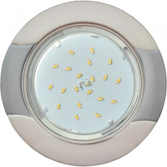 Встраиваемый светильник ECOLA GX53 H4 FX71H4ECB хром, жемчуг